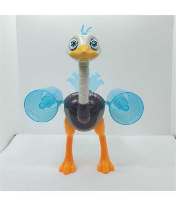 Figurina Strut cu sunete si lumini 23 cm Figurina Strut cu sunete si lumini 23 cm