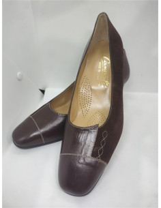Pantofi dama culoare maro marime 38 Canasti 2