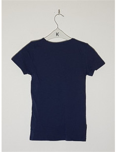 Tricou albastru cu maneca scurta TEX 2