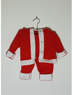 Costum de mos pentru copii model din 2 piese