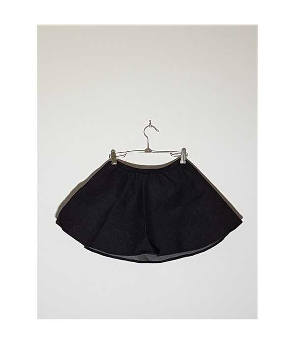 Fustita scurta de blugi pentru fetite model Uni