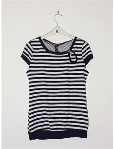 Tricou dama transparent la spate ELETTI