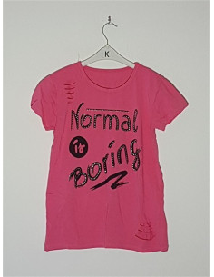 Tricou dama cu imprimeu grafic pe piept