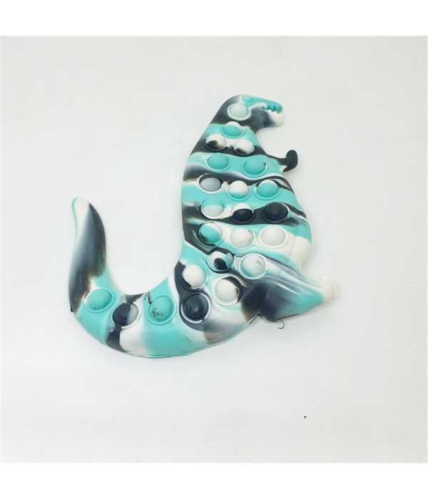 Jucarie antistres din silicon Pop it forma dinozaur