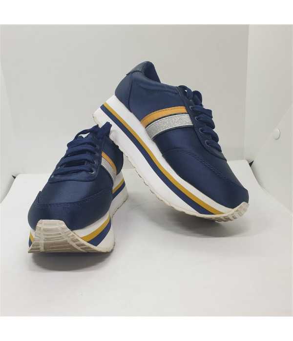 Pantofi sport dama cu talpa inalta marime 35 Stradivarius