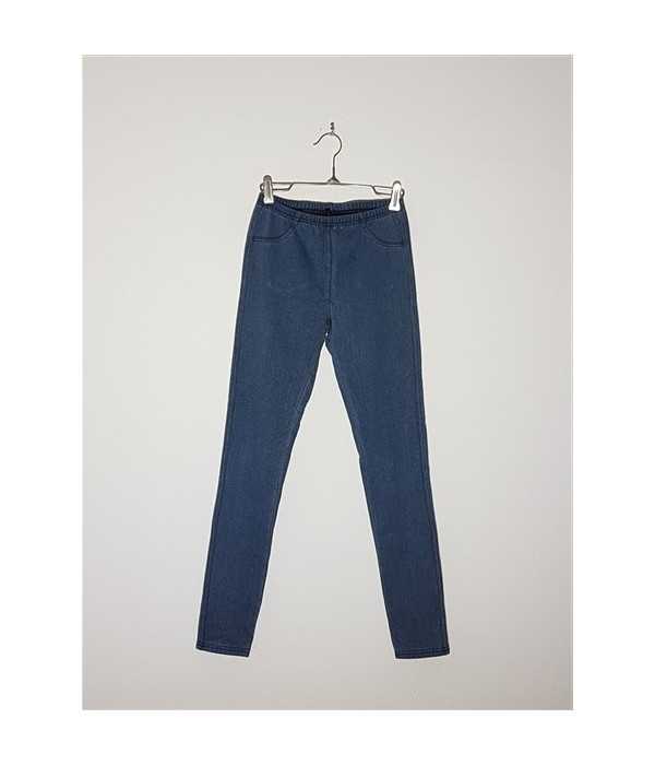 Pantaloni de blugi pentru fetite model cu talie elastica CALZEDONIA