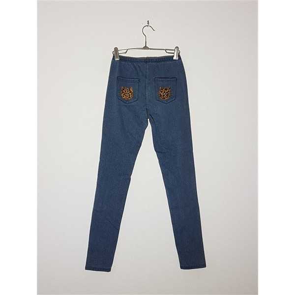 Pantaloni de blugi pentru fetite model tip colant CALZEDONIA