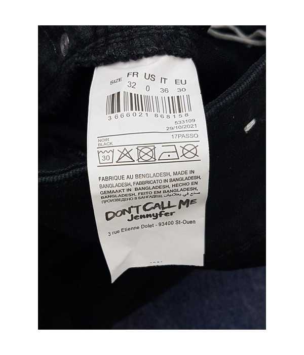 Pantaloni de blugi model evazat jos Jennyfer
