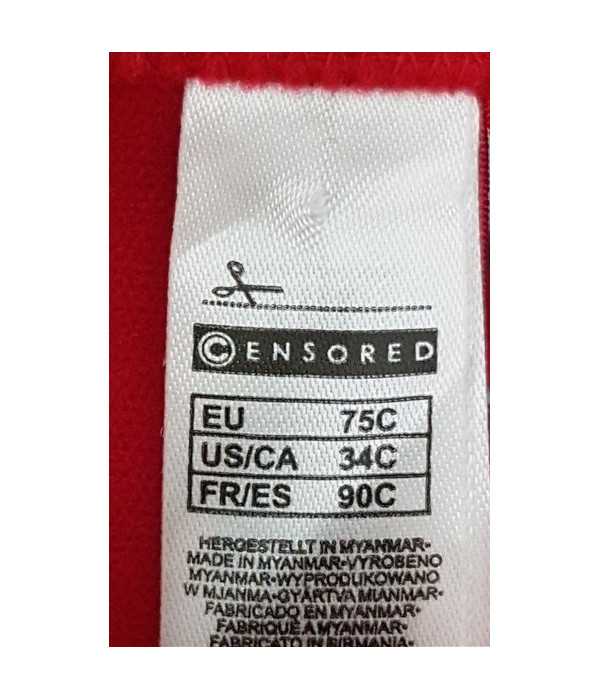 Sutien dama cu barete reglabile marimea 75C Censored