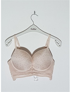 Sutien dama accesorizat cu strasuri Censored