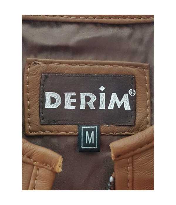 Jacheta dama pentru primavara toamna model cu aspect piele DERIM