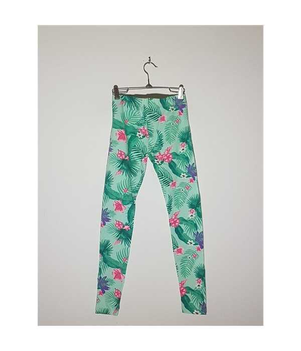 Colanti pentru fetite cu print floral PEPCO GIRLS