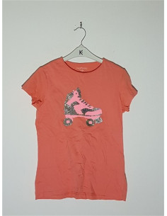 Tricou pentru copii cu imprimeu din paiete In Extenso