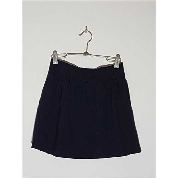 Fustita scurta pentru fetite model Uni cu elastic in talie