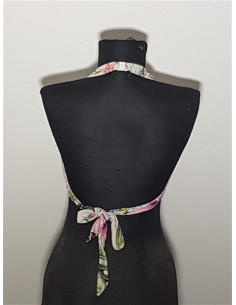 Costum de baie din 2 piese cu model multicolor Censored 2