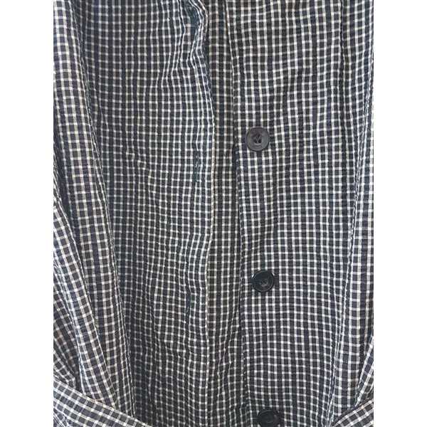 Rochie lunga racoroasa cu model in carouri Ulla Popleen