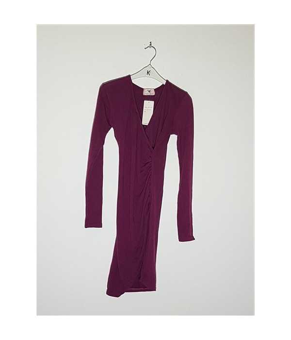 Rochie dama pentru toamna model Uni tricotat DoubleYouStore