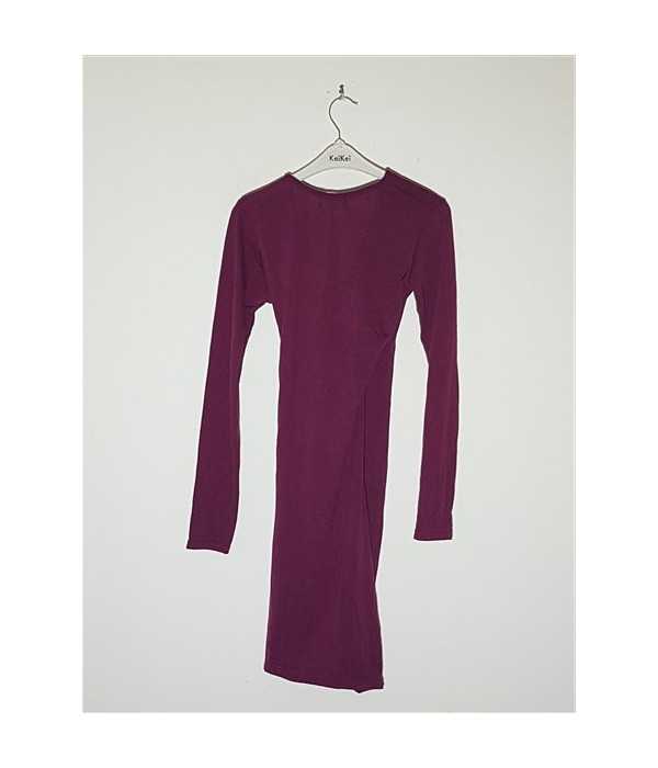 Rochie dama pentru toamna model Uni tricotat DoubleYouStore