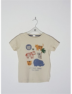 Tricou pentru copii cu imprimeu animalute H&M