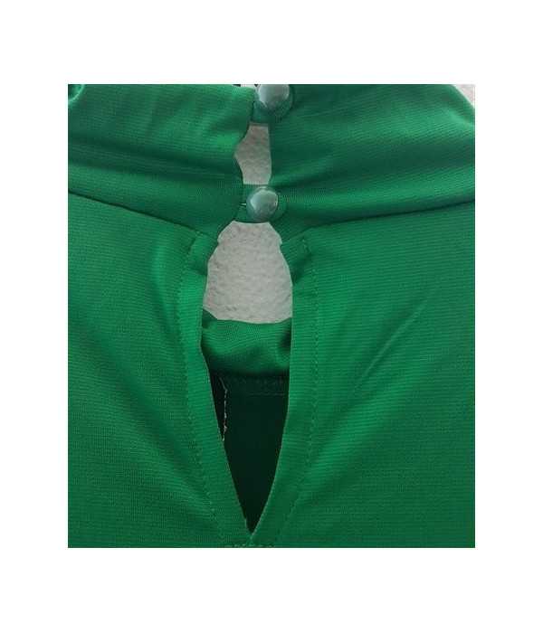 Rochie lunga de seara cu nasturel la spate LASTPOINT LIFE