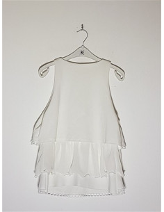 Bluzita dama fara maneci model cu volanase RIVER ISLAND 2