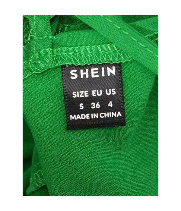 Top dama decoltat model cu snur la spate SHEIN
