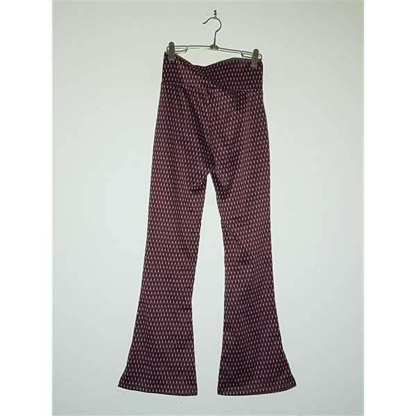 Pantaloni dama cu imprimeu romburi Sinsay