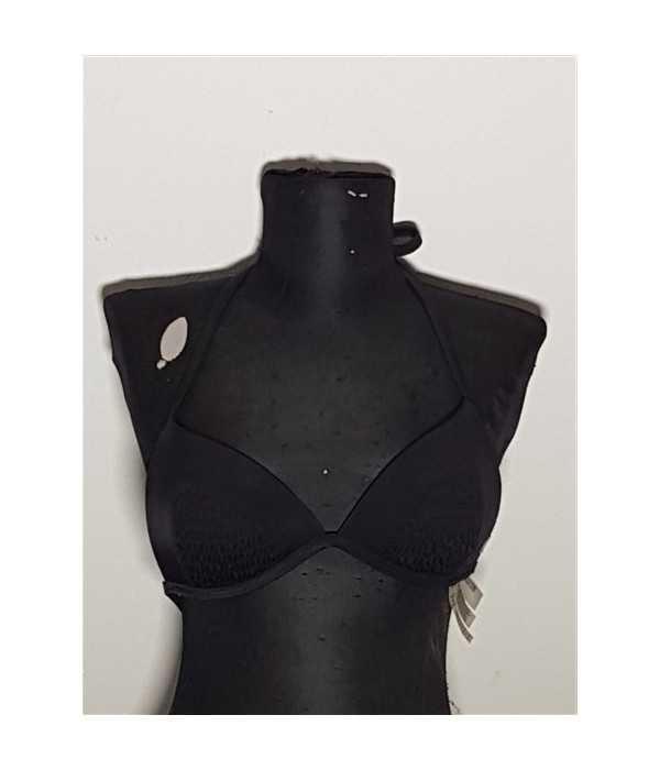Sutien dama pentru plaja model cu snur reglabil PINK