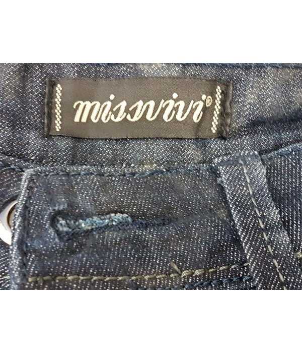 Pantaloni Jeans cu imprimeu Uni Missvivi