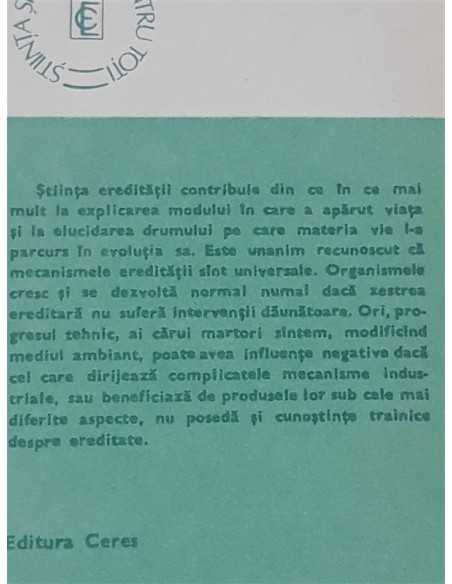 Ce stim despre ereditate Petre Diaconu