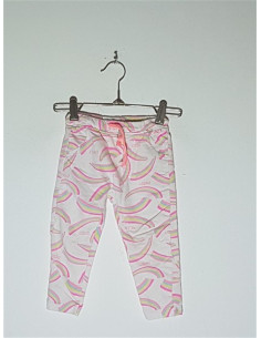 Pantaloni de pijama pentru copii model cu imprimeu curcubeu