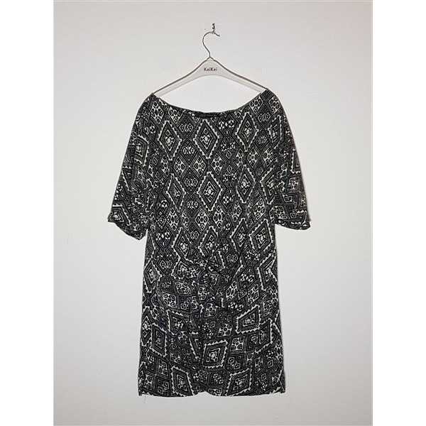 Rochie dama cu imprimeu geometric Zara