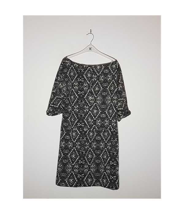 Rochie dama cu imprimeu geometric Zara
