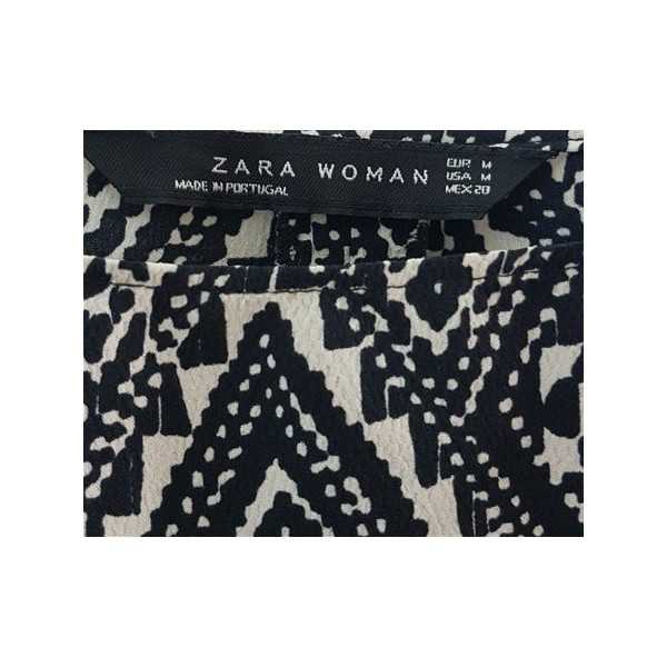 Rochie dama cu imprimeu geometric Zara