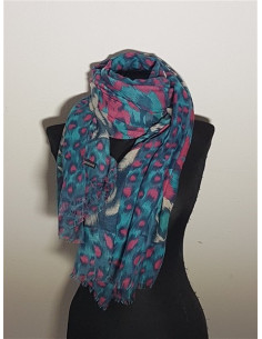 Sal dama pentru toamna cu model multicolor