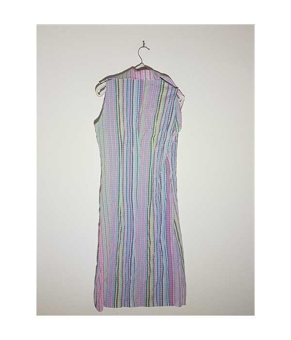 Rochie dama cu dungi multicolore ELEGANCE