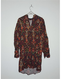 Rochie dama cu desene multicolore Zara
