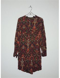 Rochie dama cu desene multicolore Zara 2