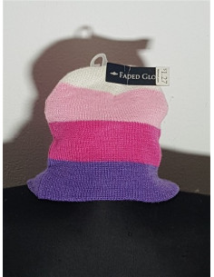 Caciula tricotata pentru copii model cu dungi multicolore