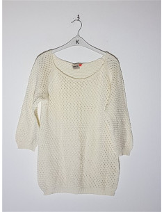 Pulover dama pentru primavara model tricotat cu gaurele ONLY