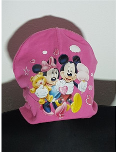 Fes pentru fetite cu imprimeu Minnie si Mickey