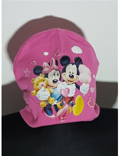 Fes pentru fetite cu imprimeu Minnie si Mickey 2