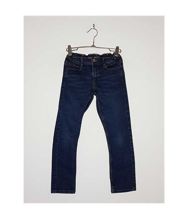 Pantaloni Jeans cu buzunare frontal si la spate Okaidi