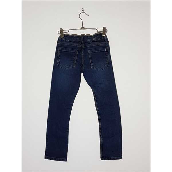 Pantaloni Jeans cu buzunare frontal si la spate Okaidi