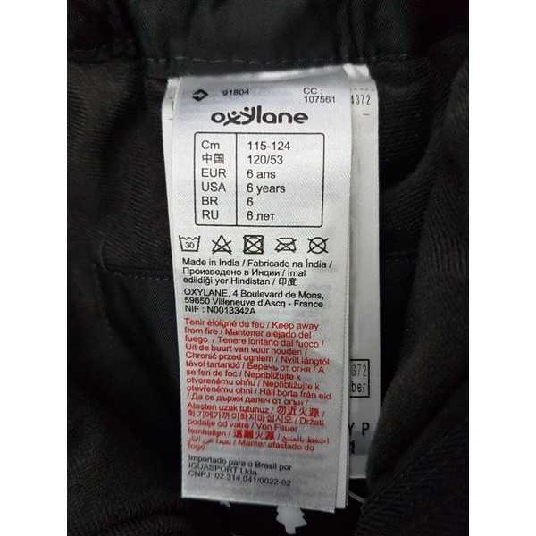 Pantaloni copii de fas model cu buzunare cu fermoar Wedze