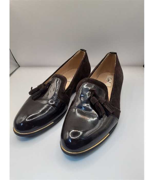 Pantofi pentru fetite culoare maro marime 35