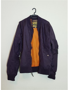Jacheta barbateasca pentru primavara toamna model cu fermoar ALPHA INDUSTRIES