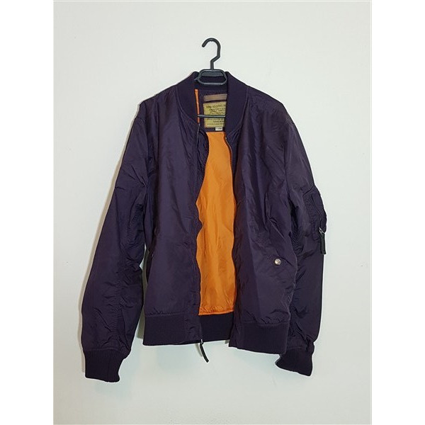 Jacheta barbateasca pentru primavara toamna model cu fermoar ALPHA INDUSTRIES
