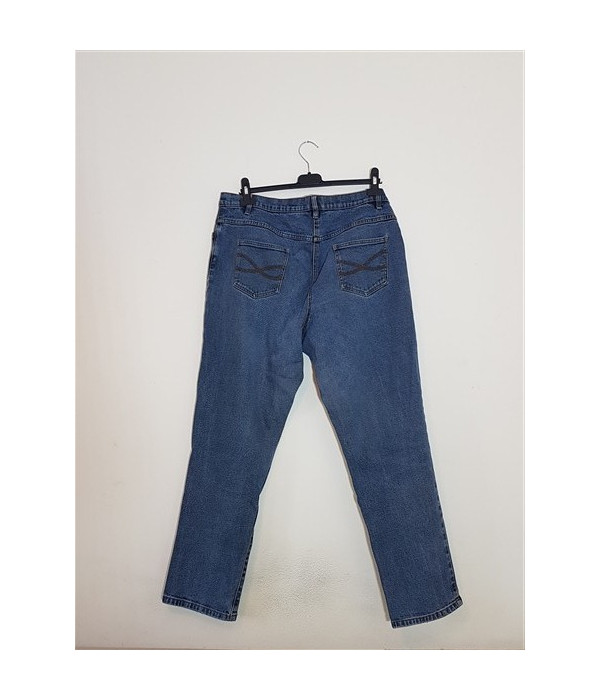 Pantaloni Jeans cu buzunare model Uni John Baner