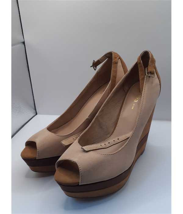 Pantofi dama cu platforma Bershka marime 39